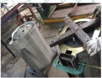 Mesin pengecoran transformer tipe kering dengan cetakan untuk isolasi listrik