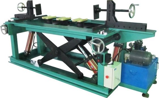 Mesin penggulung kumparan transformator bulat kecil Platform perakitan inti besi amorf