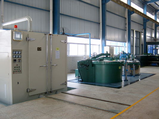 Peralatan impregnasi vakum top tape serat kaca bersama dengan kawat